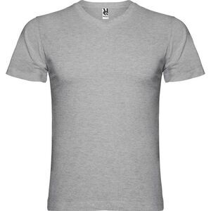 Roly Mens Samoyedo V Neck / Grey Marl